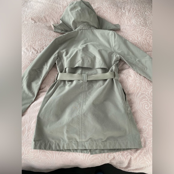 Lululemon Always There Short Trench Coat-Raw Linen - Picture 5 of 7